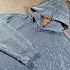 Casual Blue Hoodie for Men